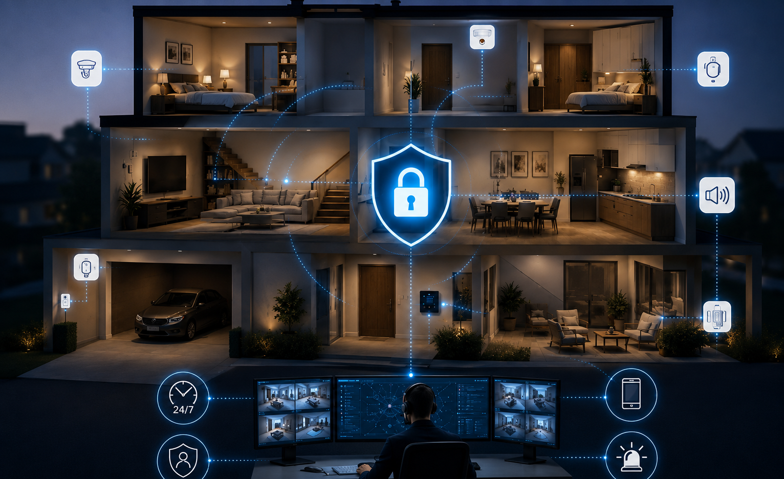 Why 24/7 Monitored Security Is Becoming The Future Of Home Protection